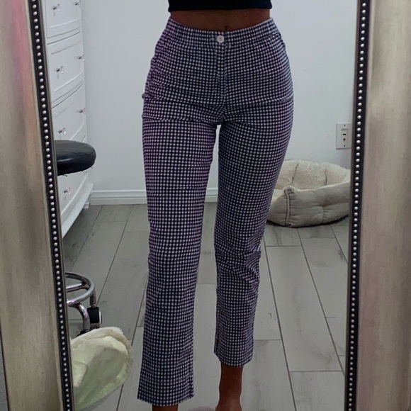 brandy melville plaid tilden pants ! - Picture 4 of 4